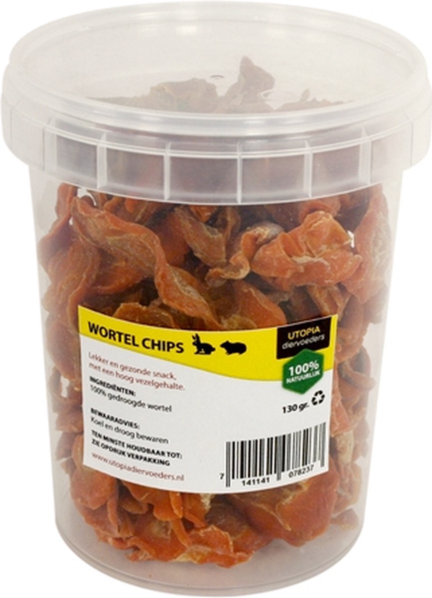 Utopia Wortelchips 130 GR