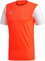 adidas Estro 19  Sportshirt - Maat 128  - Jongens - oranje/wit