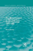 Routledge Revivals - The Modernization of the American Stock Exchange 1971-1989 (Routledge Revivals)