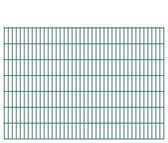 Decoways - Dubbelstaafmatten 2,008x1,43 m 8 m (totale lengte) groen