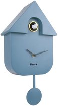 Fisura Koekoeksklok 21 X 8 X 40 Cm Abs Blauw-s