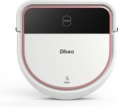 Dibea D500 PRO robotstofzuiger 0,4 l Zwart, Wit