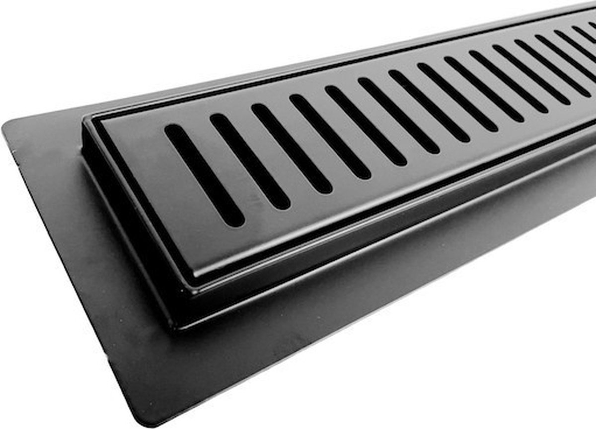 WOONDISCOUNTER.NL Douchegoot Lendum 70x7cm Zwart rooster