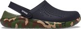 Crocs - LiteRide Printed Camo Clogs - Slip-ons-43 - 44