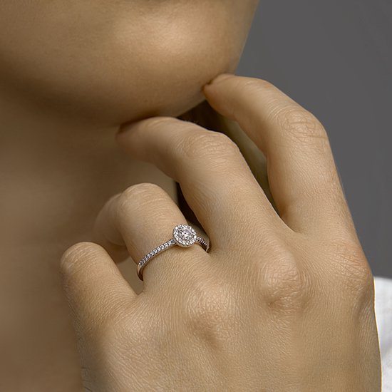 Foto: Ring diamant 0 30ct h si