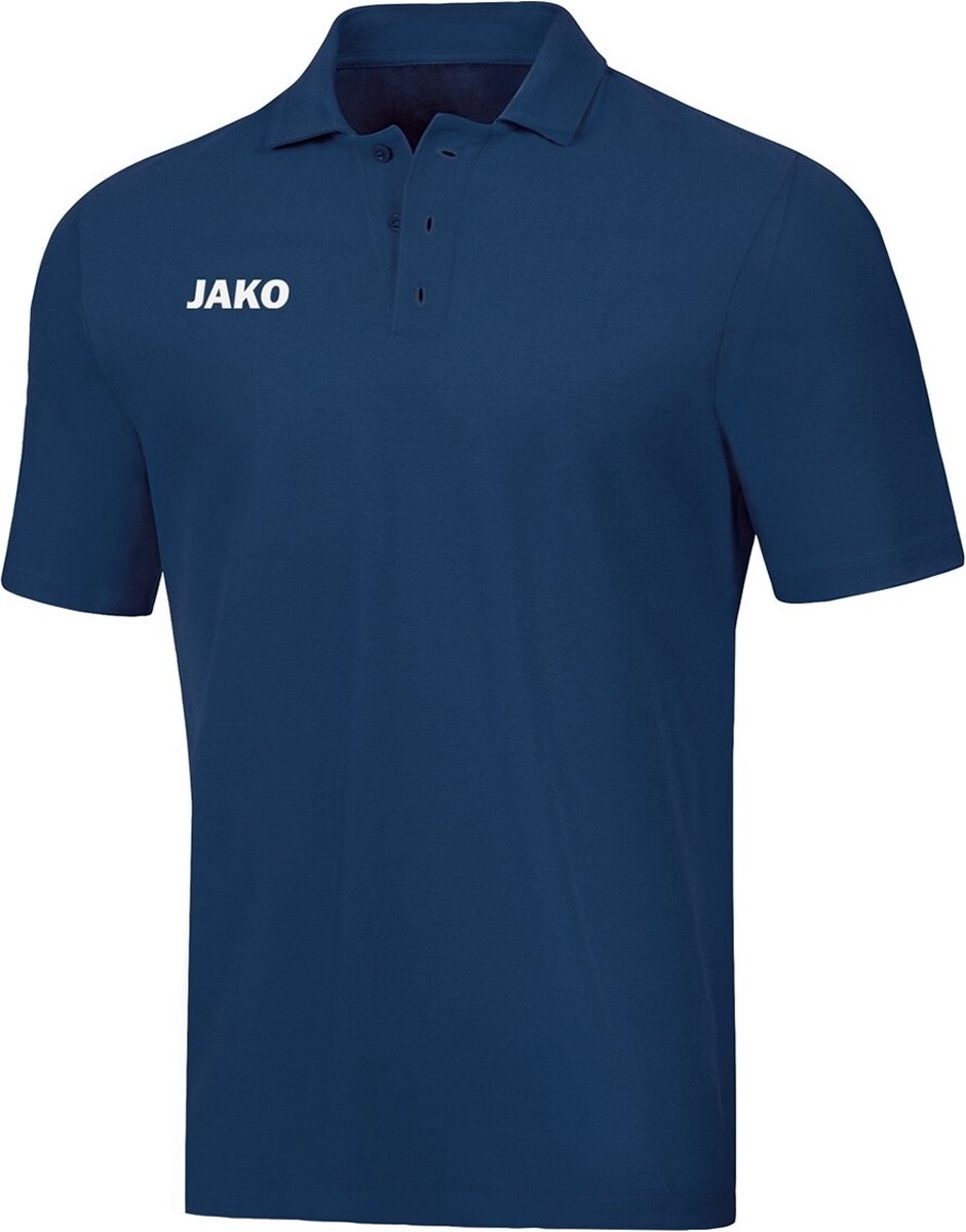 Jako Polo Base Dames Marine Blauw Maat 38