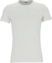 HOM Supreme Cotton tee-shirt (1-pack) - heren T-shirt O-hals - wit -  Maat: S