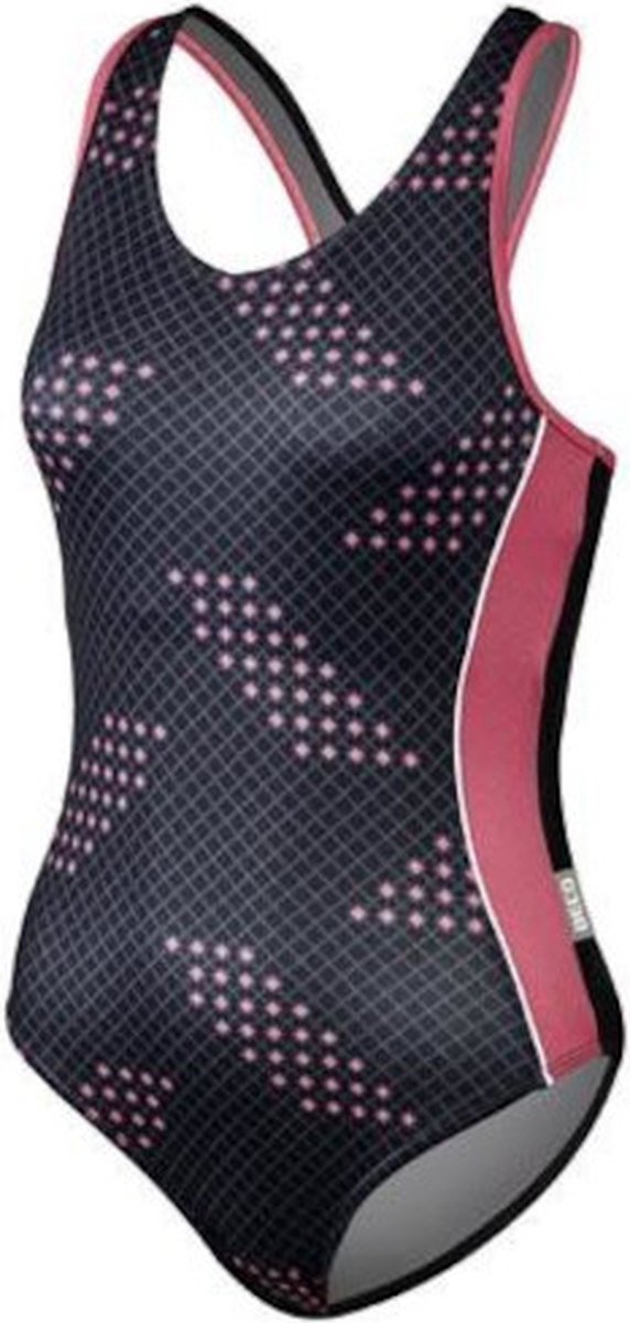 Beco Badpak Competition Dames Polyester Rood/zwart Maat 36