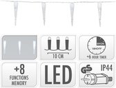 S.I.A. Kerstverlichting IJspegels 100 LEDs 9.9M IP44 + Timer