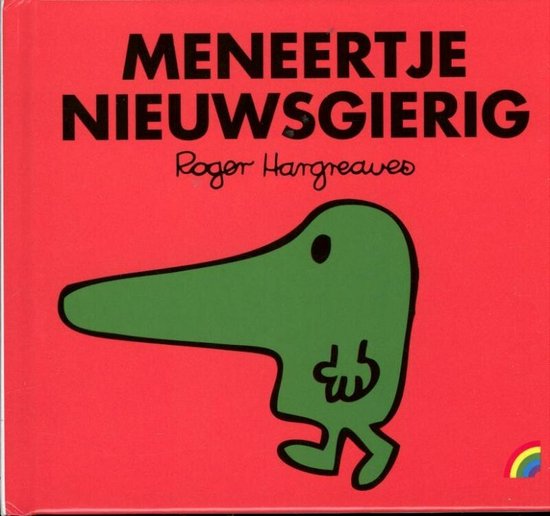 Cover van het boek 'Meneertje nieuwschierig'