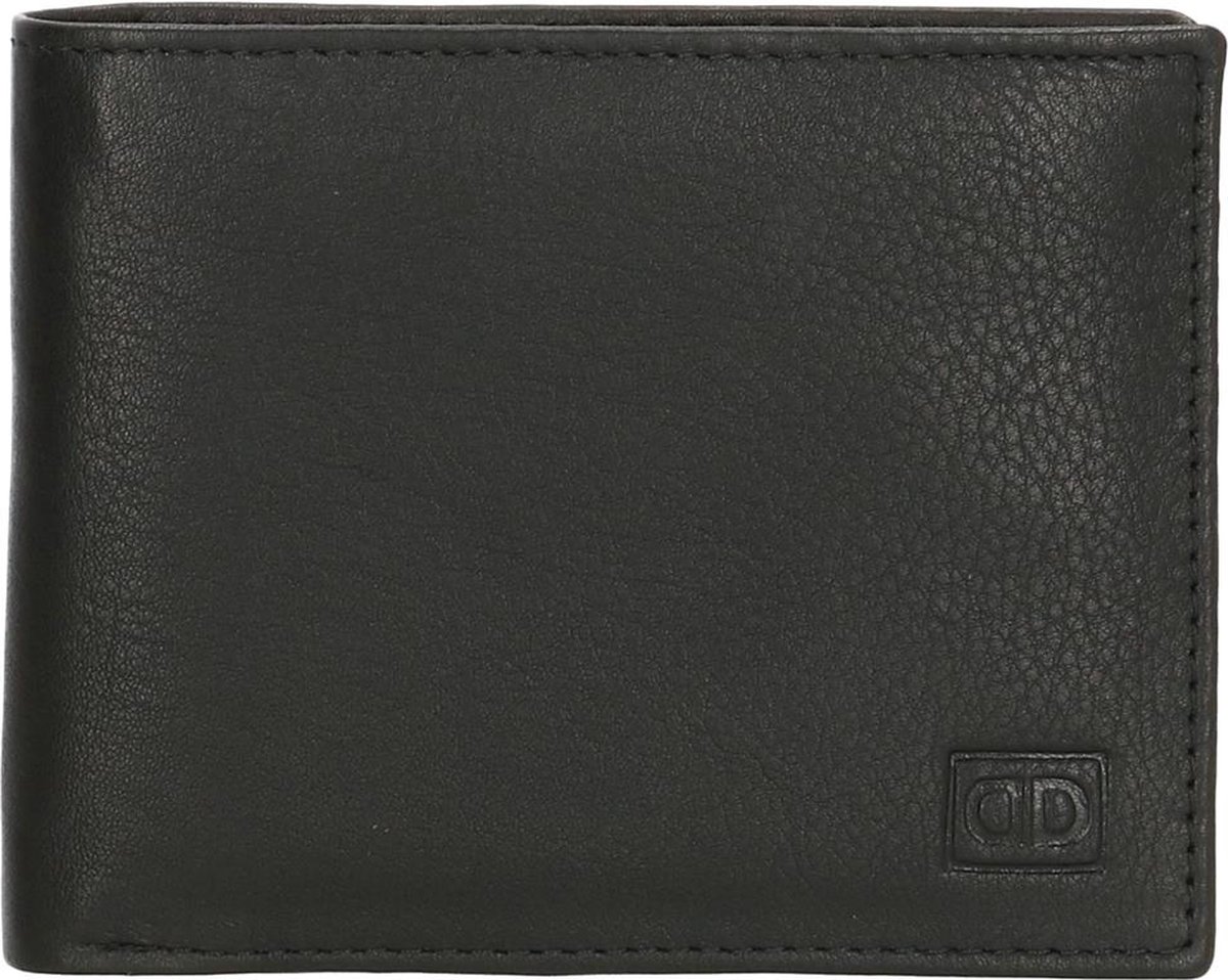 Businessme Billfold - Heren - Leer - Zwart
