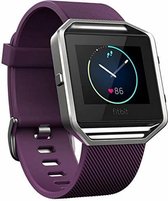 Luxe Siliconen Bandje small voor FitBit Blaze – paars