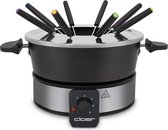Cloer 6679 8-Persoons Elektrische Fonduepan 1.5L Zwart/RVS