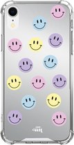 xoxo Wildhearts case voor iPhone XR - Smiley Colors - xoxo Wildhearts Mirror Cases