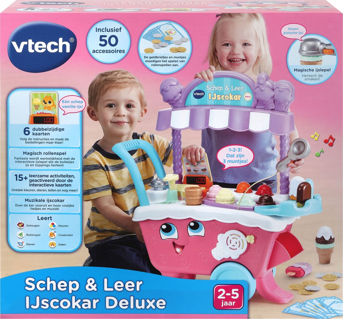 VTech Schep & Leer IJscokar Deluxe | bol.com
