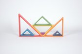 Regenboog Architect Driehoeken - Set van 7