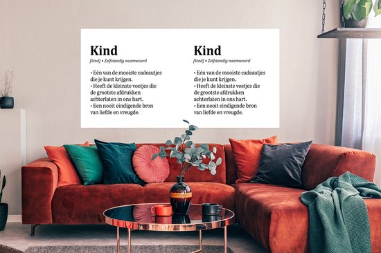 Affiche Citations - Enfant - Dictionnaire - Définition - Proverbes - Signification - 150x75 cm