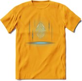 Ethereum Holo - Crypto T-Shirt Kleding Cadeau | Dames / Heren / Unisex | Bitcoin / Ethereum shirt | Grappig Verjaardag kado | BTC Tshirt Met Print | - Geel - XL