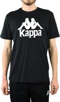 Kappa Caspar T-Shirt 303910-19-4006, Mannen, Zwart, T-shirt, maat: S