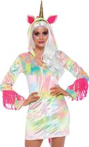 Costume Leg Avenue -S- Licorne en velours enchanté multicolore