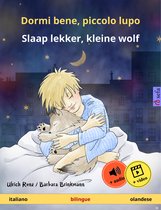 Sefa libri illustrati in due lingue - Dormi bene, piccolo lupo – Slaap lekker, kleine wolf (italiano – olandese)