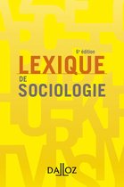 Lexique de sociologie - 6e ed.