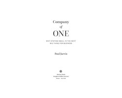 Company Of One