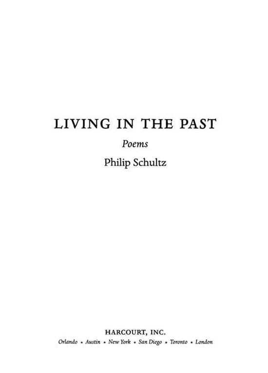 Living in the Past - cover