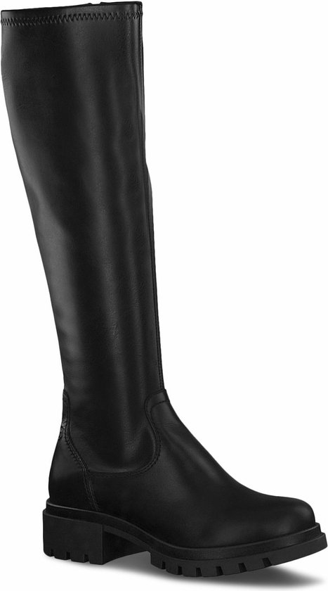 Tamaris Dames Laarzen 1-1-25623-37 001 zwart Maat: 38 EU | bol.com