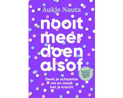 Omslag van Nooit meer doen alsof