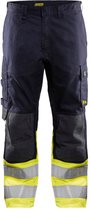 Blaklader Multinorm werkbroek Inherent 1488-1512 - Marine/High Vis Geel - D108