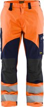 Blaklader Multinorm inherent werkbroek 1588-1513 - High Vis Oranje/Marineblauw - D96