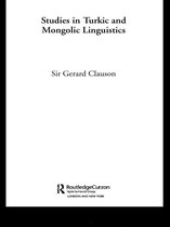 Studies in Turkic and Mongolic Linguistics