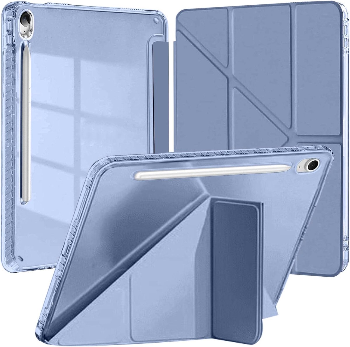 Case for Galaxy Tab S10 Lite/S10 FE/S9 FE/S9, Blue Gray - ShopVlot
