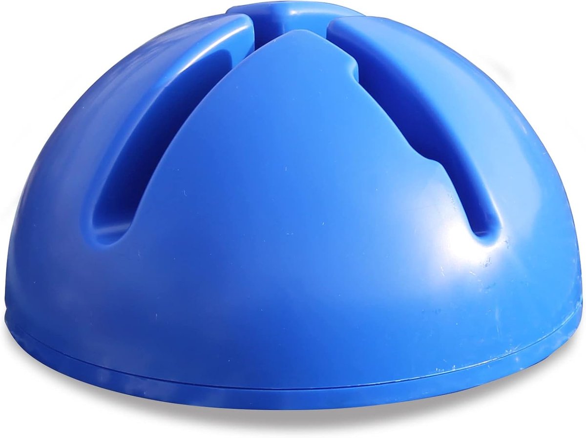 X-standard blue – for Ø 25 mm rods and rings – heavy-duty, multifunctional base for stable slalom and hurdle - ShopVlot