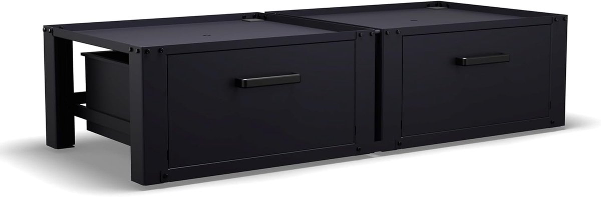 Bodo® - Washer Heater - Double Washer Booster With Storage Drawer - Washer Surface Mounted Furniture - ShopVlot