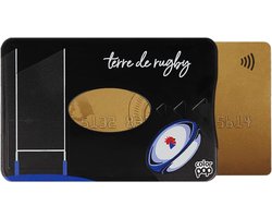 COLORPOP Hard Case with 1 Armor Card Color Pop Against Piracy - Aquitaine Collection - PVC Printed - 6 x 9.2 cm - ShopVlot