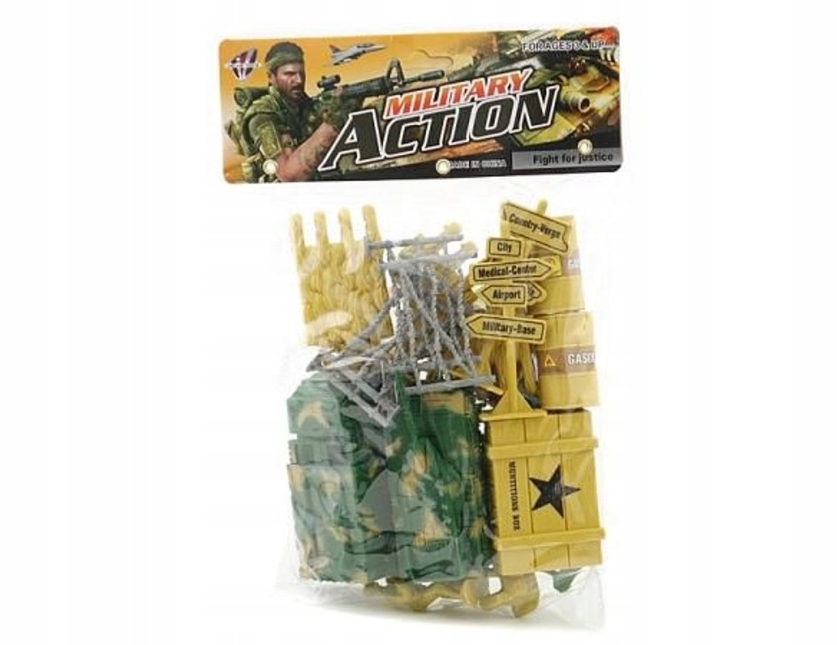 Speelgoed Militaire Set met Figuur - 536258