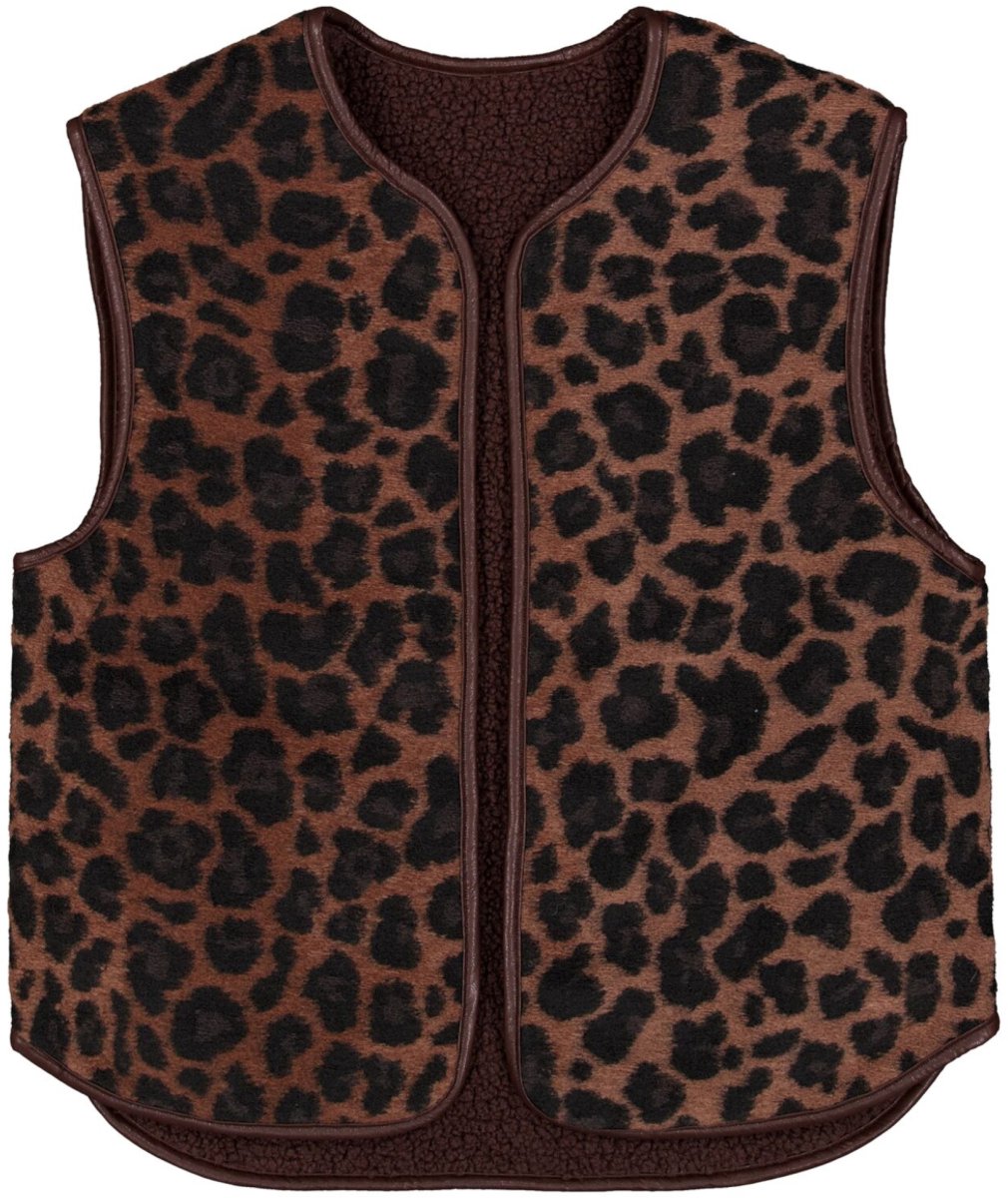 Garcia Gilet Omkeerbaar Gilet U260097 4478-hazel Bloom Dames Maat - 3XL