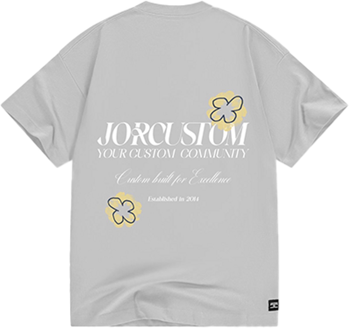 Jorcustom Flowers Loose Fit T-Shirt