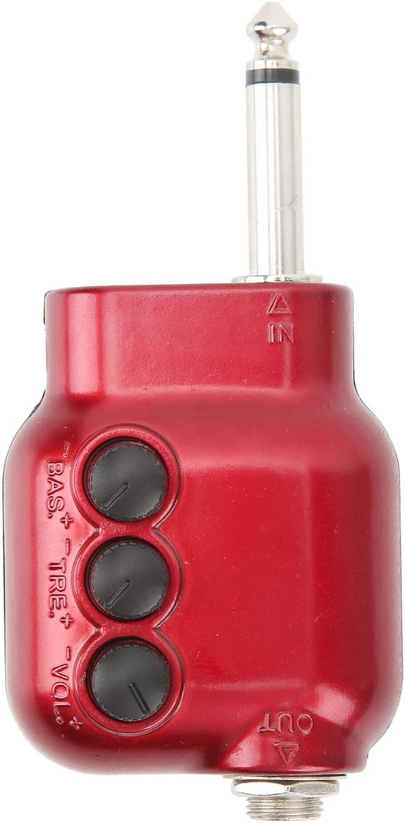 Guitar Mini Preamp, Guitar Pre Amplifier Impedance Matching Light Weight for Musical Instrument - ShopVlot