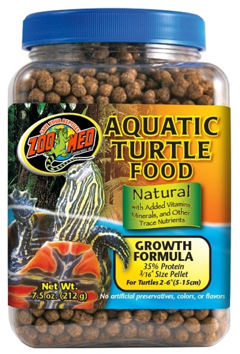 Zoo Med Natural Aquatic Turtle Food Growth 212gr