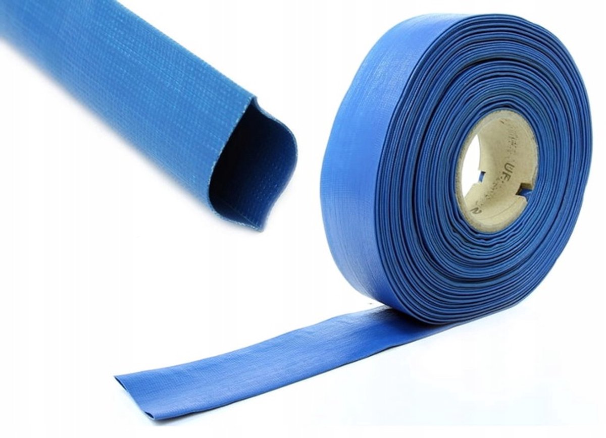 Brandweerslang Plat Rubber 100mm 30m voor Waterpomp
