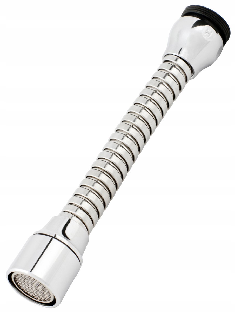 Keukenmengkraan Perlator 15 cm - Messing Chroom