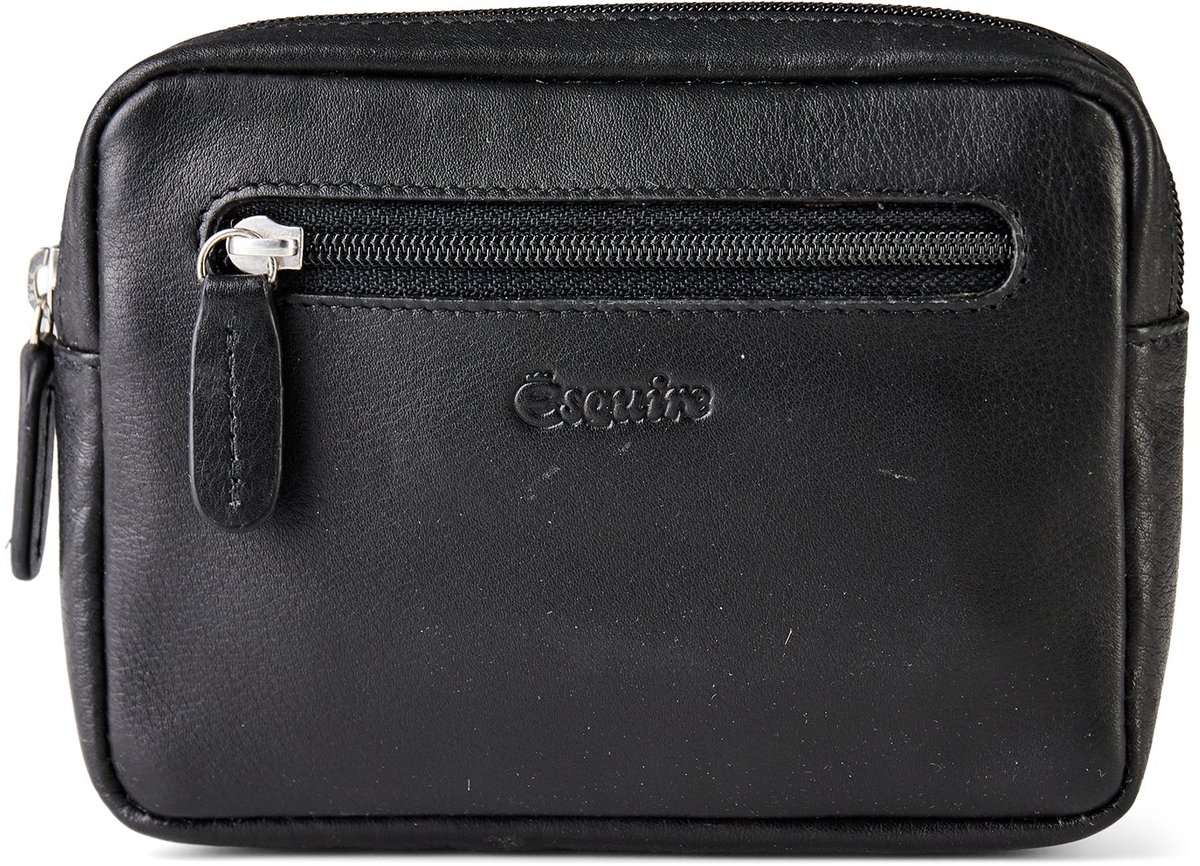 Esquire Duo Fanny pack 13 cm - Unisex - schwarz