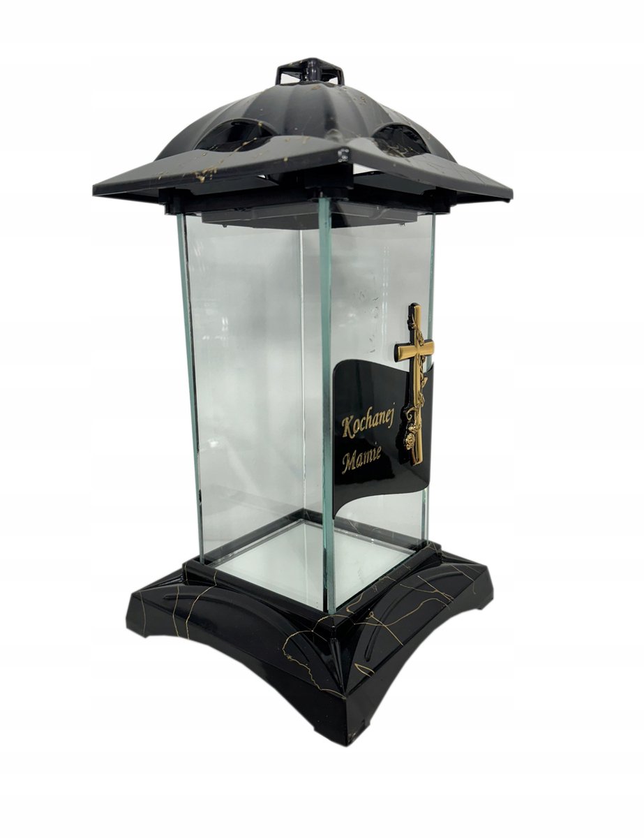 Candle Shrine Keramiek - Speciaal voor Mama - Zwart, 31 cm