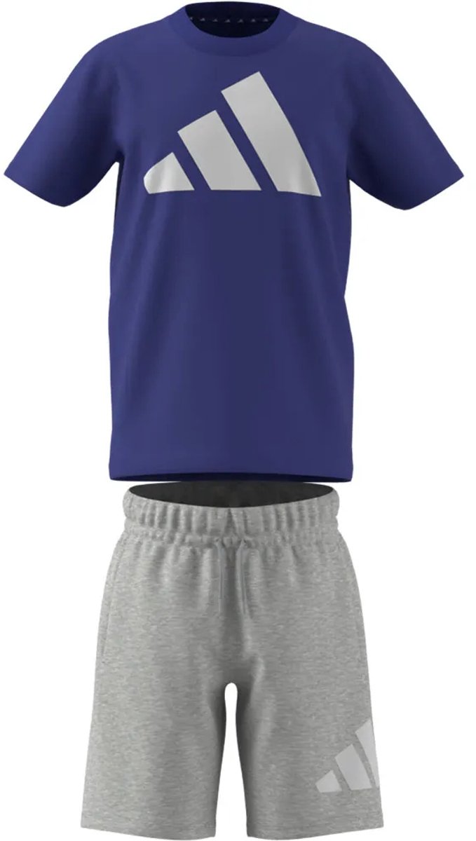 Adidas Essentials Tee Set 9-10 Years Kinderen Paars