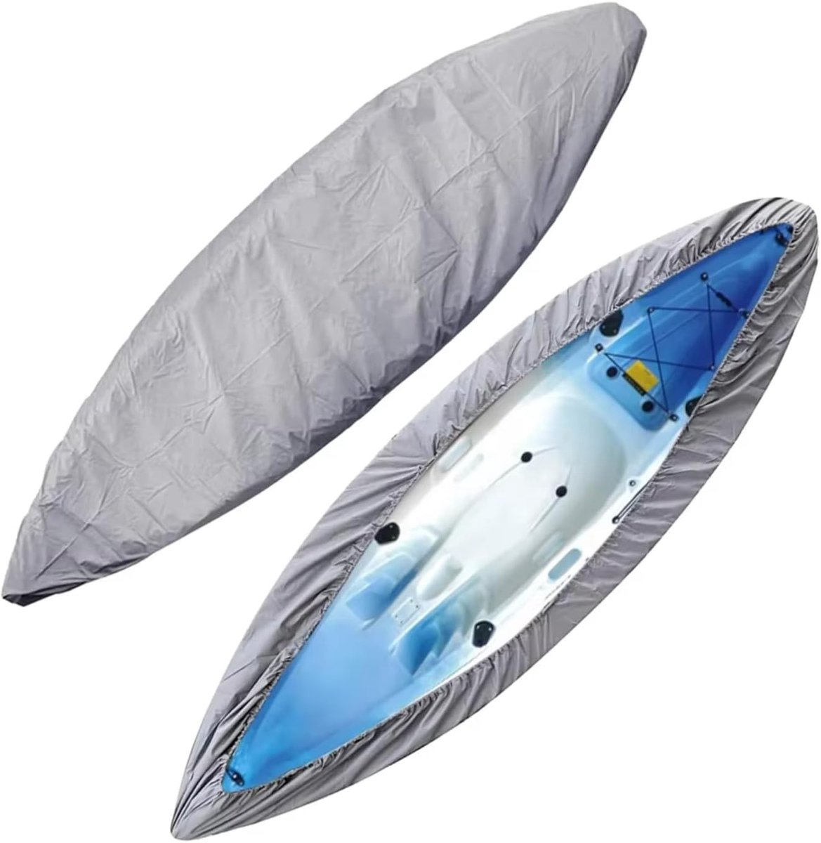 Kajakcover 4.1-4.5m - Oxford doek - UV50+ bescherming - ideaal voor buitenopslag - ShopVlot