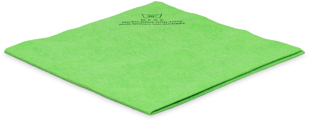 Microvezeldoek Non Woven Pluisvrij ChiaMo.nl Groen 40 x 38 cm (5 stuks)
