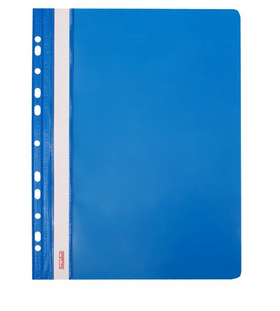 20x Blauwe A4 PP Hardcover Kaart met 2 Oogjes & Europerforatie